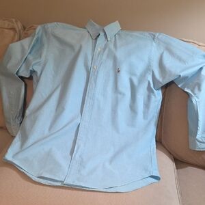 Ralph Lauren Blake Light Blue Men's Button Down Shirt
